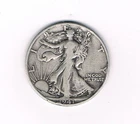 1941-D Walking Liberty Half Dollar 90% Silver XF+ condition. Inv#199