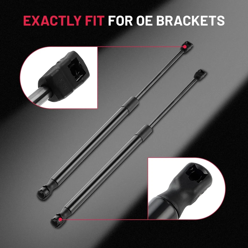 For Honda Pilot 2009-2013 2pcs Rear Window Glass Lift Supports Shocks Struts Foto 3 de 4
