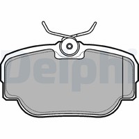 Delphi BremsbeläGe Bremsbelagsatz BremsklöTze Hinten LP914
