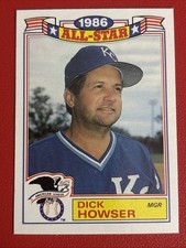 1987 Topps 1986 All-Star Dick Howser Kansas City Royals 