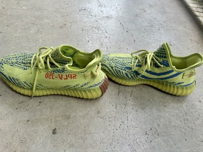 Size 11 - adidas Yeezy Boost 350 V2 Low Semi Frozen Yellow - B37572