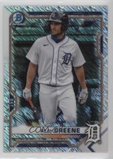 2021 Bowman Chrome Prospects Shimmer Refractor Riley Greene #BCP-188 0vt8