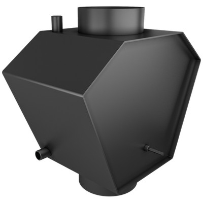 Kratki Warmwasseraustauscher ohne Rohre
