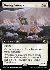 Nesting Dovehawk (Extended Art) - Normal NM MTG Commander: March of the Machine