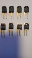 Vector Research VRX 9100 Recvr complete set of original output transistors