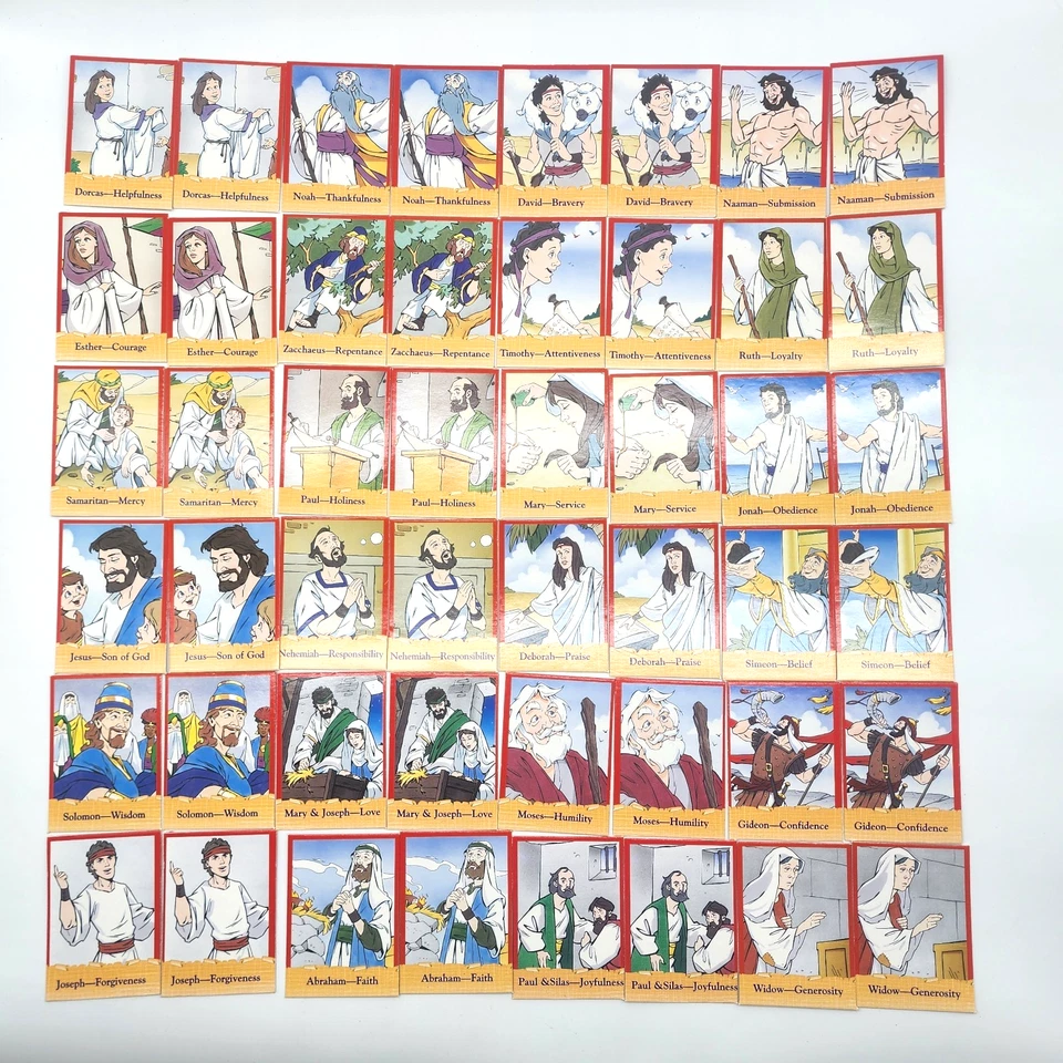 Noah Memory Match-Up Game Vintage 1998 By RAINFALL Educational Toys COMPLETE - Image 3 of 4