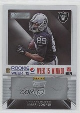 2016 Panini Pepsi Rookie of the Week/Year Amari Cooper #15 0c4