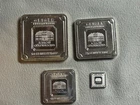 Geiger Edelmetalle Silver 1 oz, 20 gram, 10 gram, 1 gram bar lot