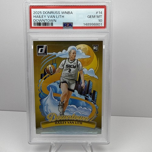 Hailey Van Lith #14 2025 Panini Donruss WNBA Downtown card