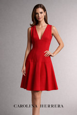 Carolina Herrera Virgin Wool Dress Size: M