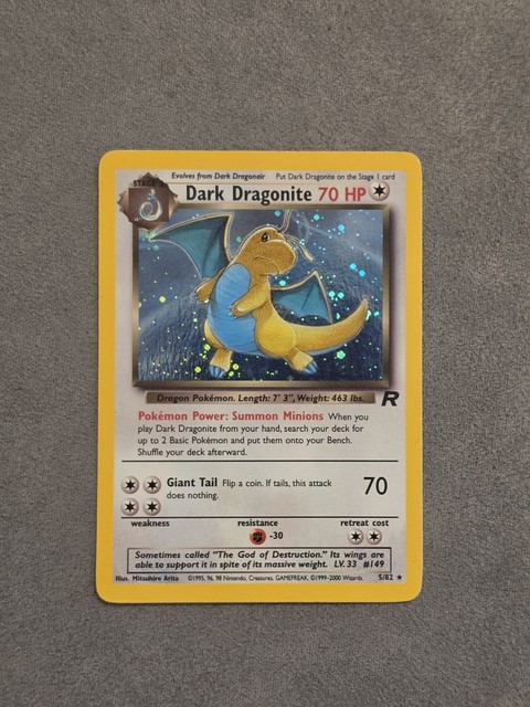 Dark Dragonite [Holo] #5 (Team Rocket (2000))