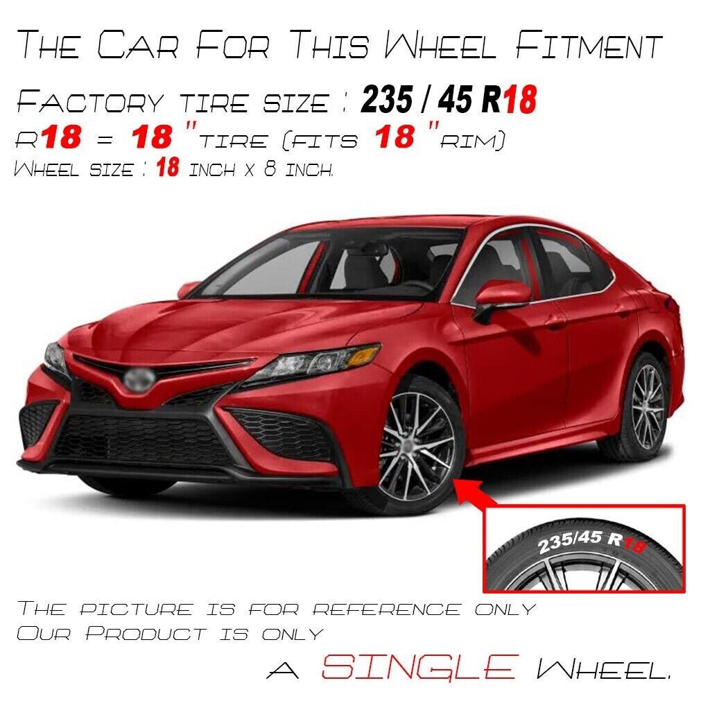 NEW 18 Inch Wheel Rim For TOYOTA CAMRY 2018-2022 18'' Alloy Rim OEM QUALITY US