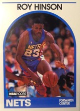 89' Hoops Basketball Roy Hinson #276 New Jersey Nets EX-A333