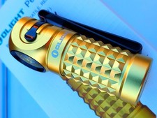 Olight Perun Mini RARE! YELLOW GOLD LIMITED EDITION Rechargeable Flashlight!