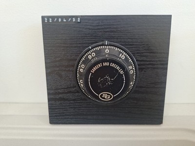 Sargent & Greenleaf 6730 Mechanical Safe Combination Lock & Dial. Working w/Code