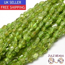 Peridot Gemstone Nugget Beads - Natural Green Crystals - 3~10mm - 1 Str (70pcs)