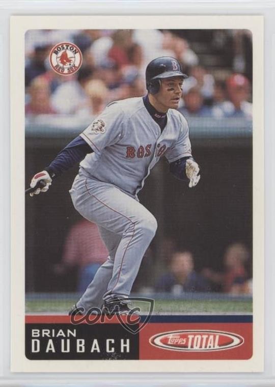 2002 Topps Total Brian Daubach #282 0e4