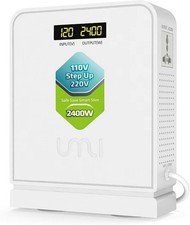 UMI LX-2400 2400W Step Up Voltage Converter Transformer 110V to 220V 120V