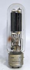 TESTS "LIGHTLY USED" G.E VT-4-C / 211 TRIODE AUDIO OUTPUT TUBE