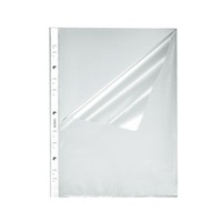 Herlitz ProspekthüLle A4 Genarbt Transparent DokumentenhüLle 100 StüCk Oben