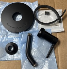 KOHLER Pitch 1-Handle Shower Trim Kit in Matte Black Valve Not Included 