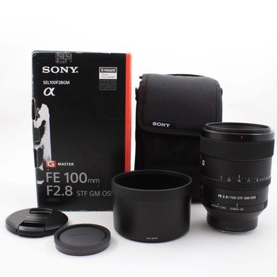 * OPEN BOX EXCELLENT * Sony FE 100mm f/2.8 STF GM OSS Lens