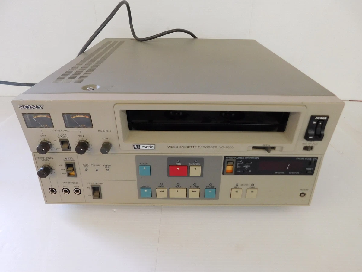 Sony U-matic Video Recorders & Players | eBay