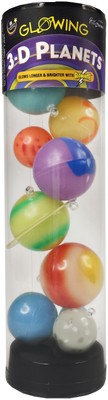 Great Explorations Glowing 3D Planets In Tube Kit19464