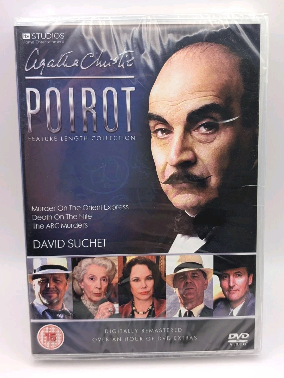 AGATHA CHRISTIE'S POIROT FEATURE LENGTH COLLECTION DVD (2012) NEW | ITV STUDIOS