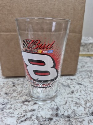 Budweiser Dale Earnhardt Jr #8 NASCAR Beer Glass Collectible Drinkware