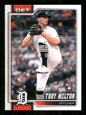 2026 Topps #212 Troy Melton RC Detroit Tigers 63638