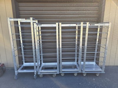Cres Cor 207-UA-12-AD 12 Capacity Roll-In Rack Baking Bakery Tray Holder Used