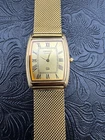 GOLD DIAL Vintage Seiko Slim Quartz Men’s  Wrist Watch