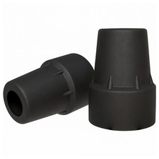 Rubber Cane Tips Replacement 3/4 in Heavy Duty Non Slip 2 Pcs Walking Stick Tips