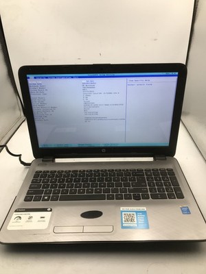 HP 15 AC157CL NOTEBOOK - BOOTS TO BIOS - INTEL I5 5200U - 8GB RAM -READ DESC- BB
