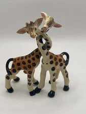 Vintage Artmark Japan Ceramic Long Neck Giraffe Salt Pepper Shaker Set