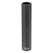 Grey Pneumatic 2024XMD 1/2" Drive 24 mm 6-Point Extra-Deep Impact Socket