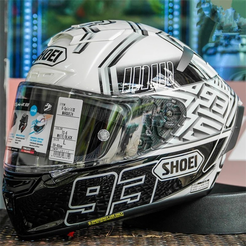 Shoei X-Spirit 3 Full Face Street Motorcycle Helmet Shoei X-14 X-Fourteen Marque