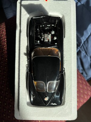 Danbury Mint 1963 Chevrolet Corvette Sting Ray Coupe in Black