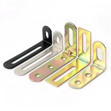 4pcs Angle Brackets Fastener Corner Brace Joint Right Angle for Holding Mounting