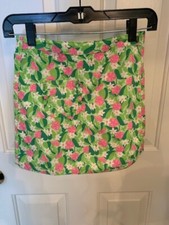 Lilly Pulitzer Girls Floral Salamander with Ruffled Pocket Skort Size 14