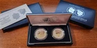2024 S Reverse Proof $1 Morgan and Peace Silver Dollar 2pc Set W/OGP 24XS