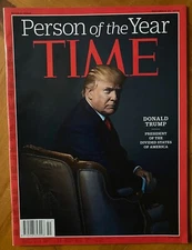 Time Magazine 2016 Donald Trump Person Of The Year MAGA President POTY NO LABEL