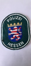 Polizei Hessen &Auml;rmelabzeichen  gr&uuml;n Original