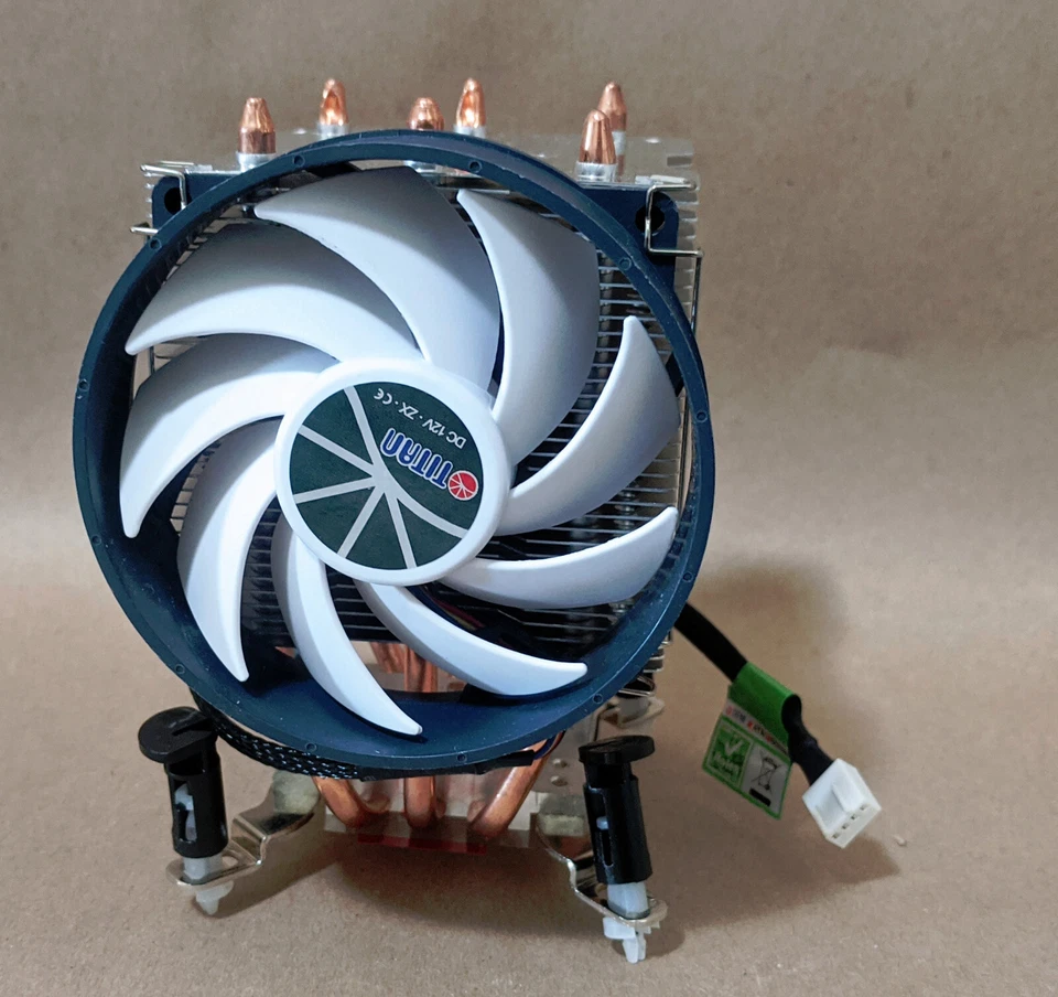 NEW Titan 95mm 4pin PWM TTC-NK35TZ/RPW/V5 CPU Cooler for LGA 2011/1156/775/1366 - Image 3 of 4