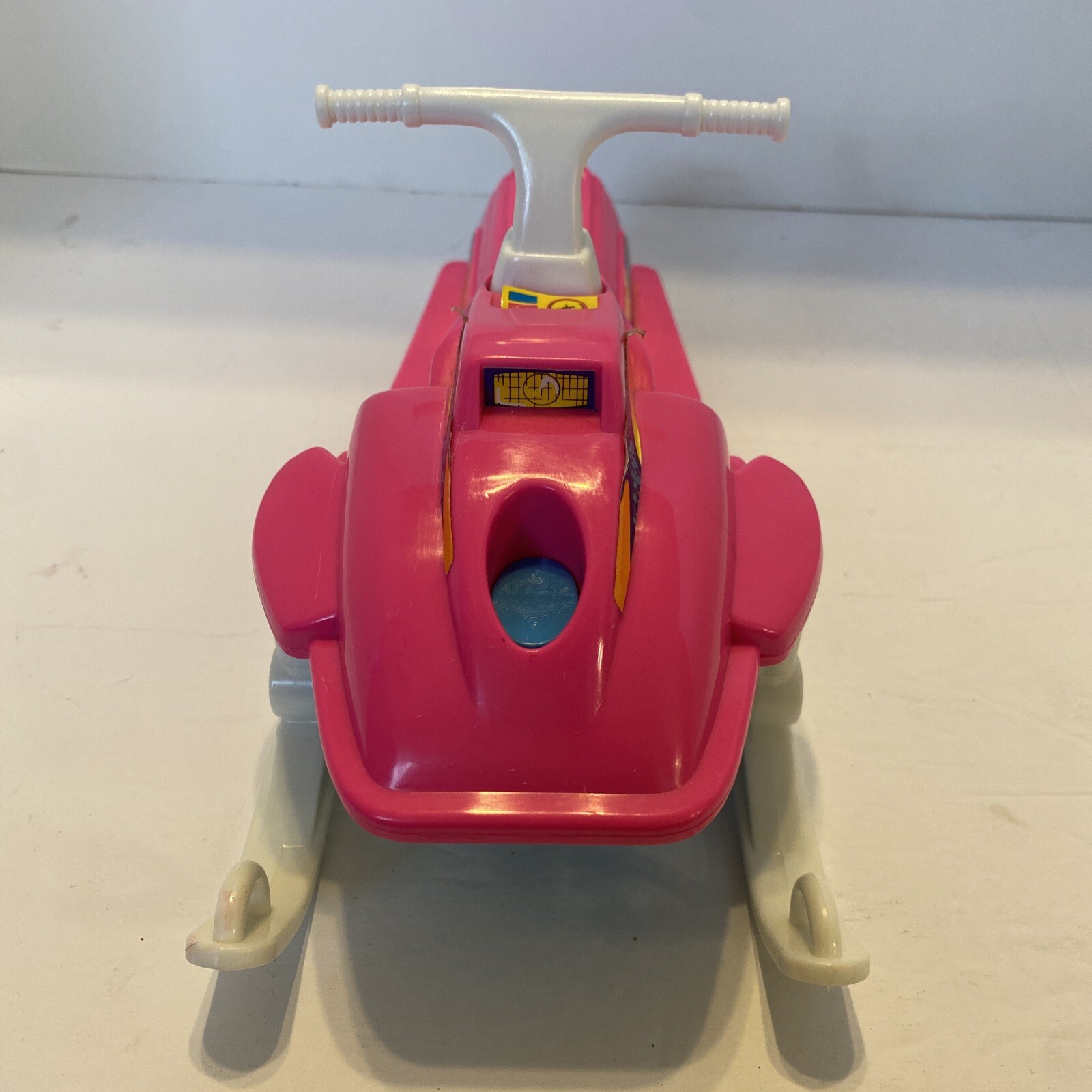 1989 Mattel Barbie Winter Sports Playset Snowmobile, Saucer, Sled