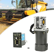 120W AC 110V Electric Worm Reversible Gear Motor Speed Controller Gearmotor RV30