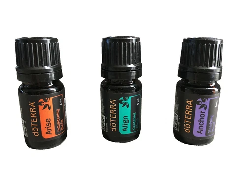 Brand New doTERRA YOGA USA Collection Arise Align and Anchor 5ml Essential Oils 