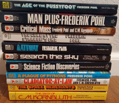 A Plague of Pythons/Frederik Pohl (Lot of 11 Pohl PB)
