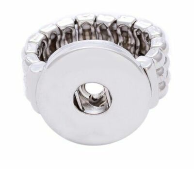 Orecchini ANDANTE Chunk Con Perle – Eleganti A Pressione In Argento 925 Per Bottoni Click-Buttons